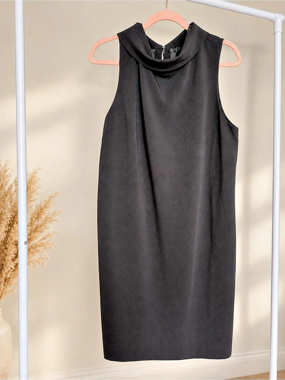 ICÔNE Sleeveless Mini Dress in Black Size XL Like New